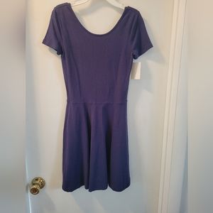 Navy dusk skater dress